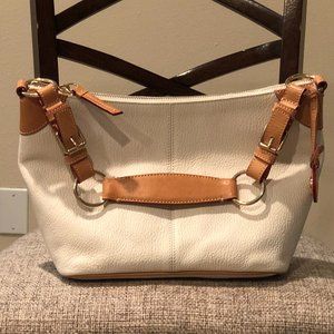 Authentic Dooney & Bourke white handbag